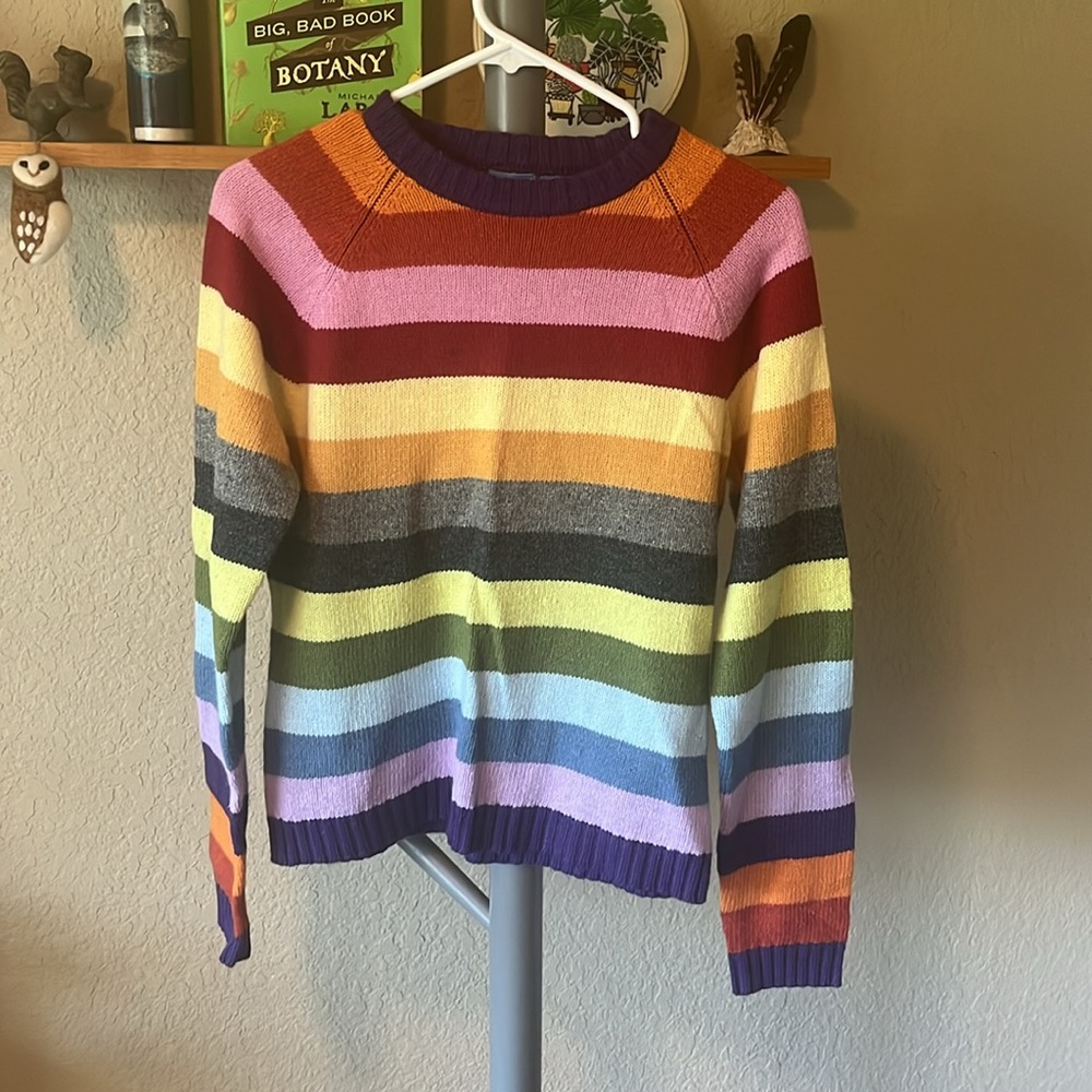 Wool Rainbow Sweater